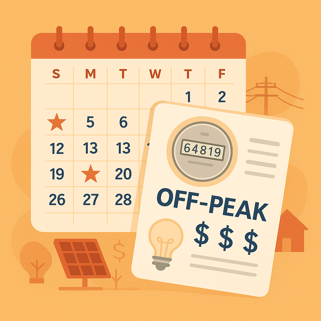Holidays Observed by California Electric Utilities for TOU Rate Schedules