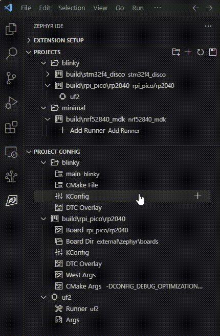 Demonstrating KConfig