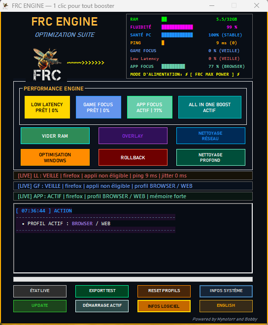 FRC Engine Interface Preview