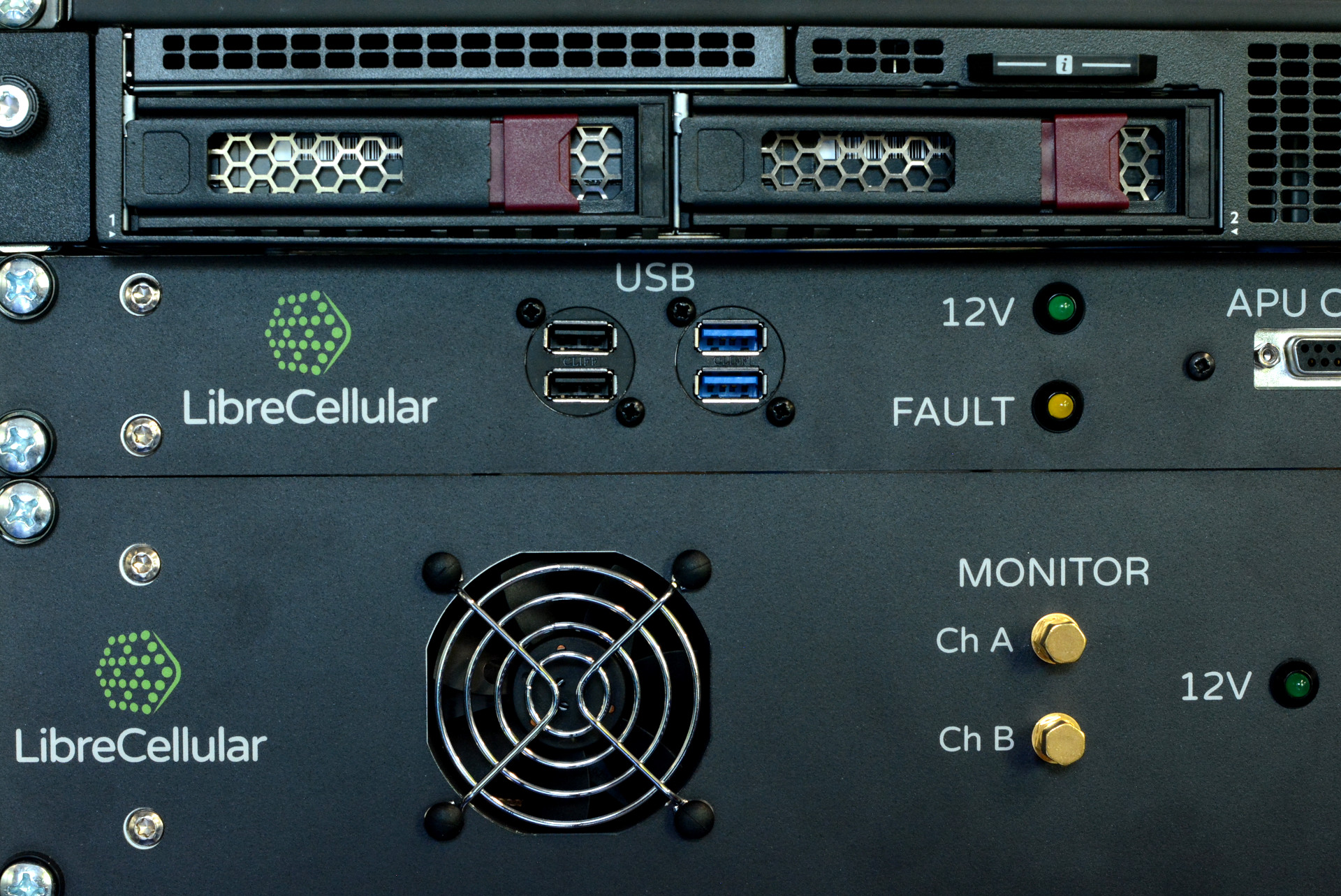 Detail of CI hardware.