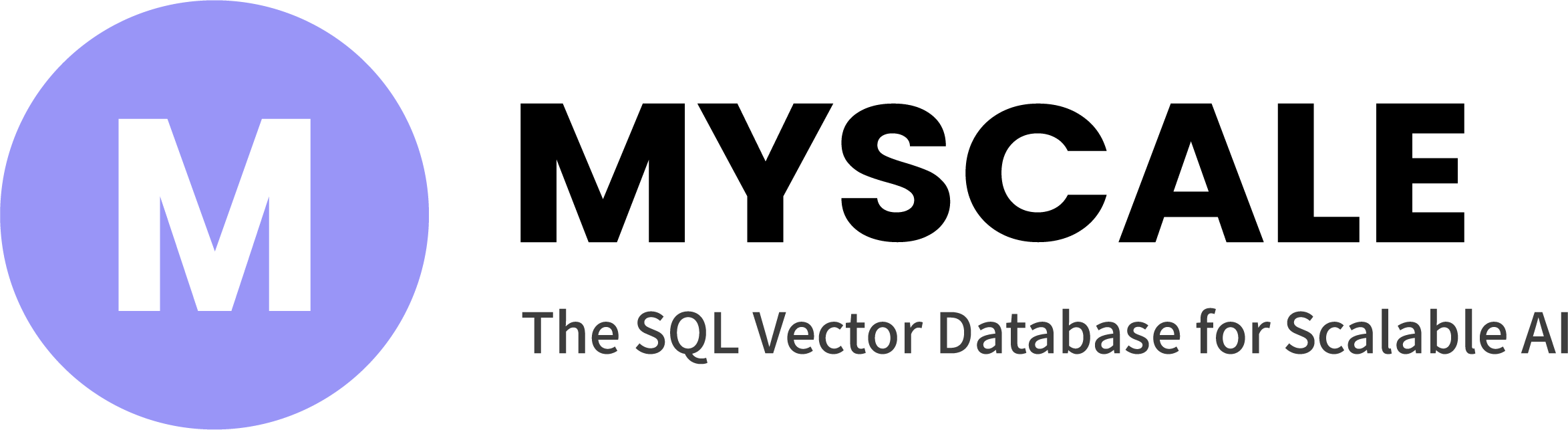 MyScale, the SQL Vector Database for Scalable AI