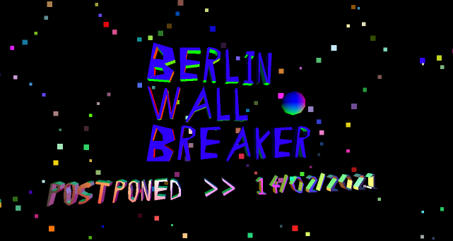 Berlin Wall Breaker Poster