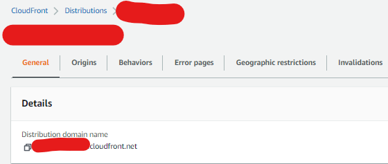 CloudFront Distribution