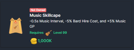 Music Skillcape