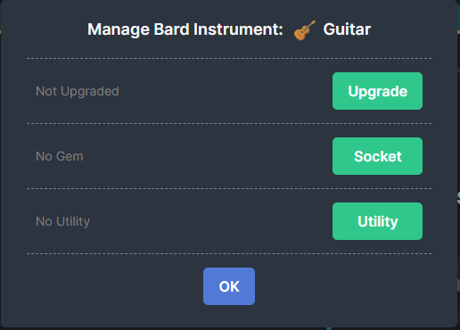 Upgrade Instrument