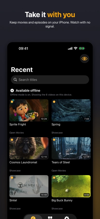 Offline mode on iPhone: the copies on the device