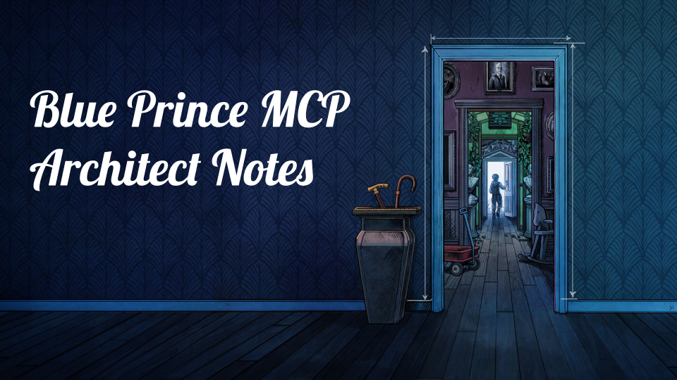 Blue Prince MCP Architect Notes logo