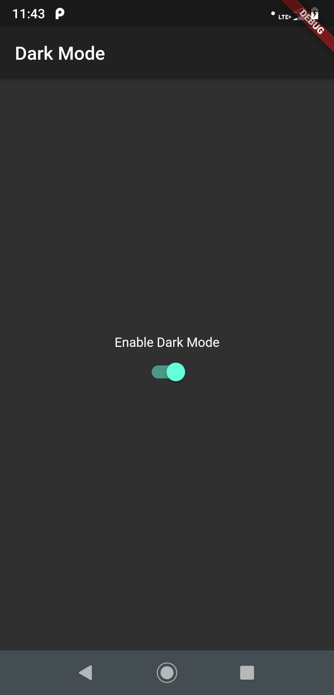 Dark Mode