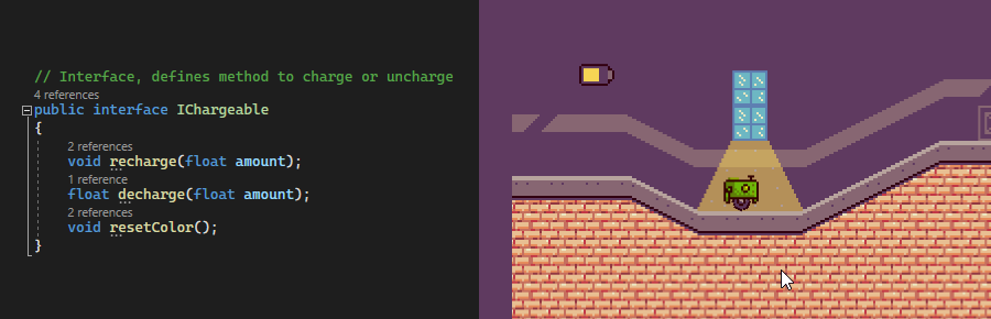 Interface & Charging process