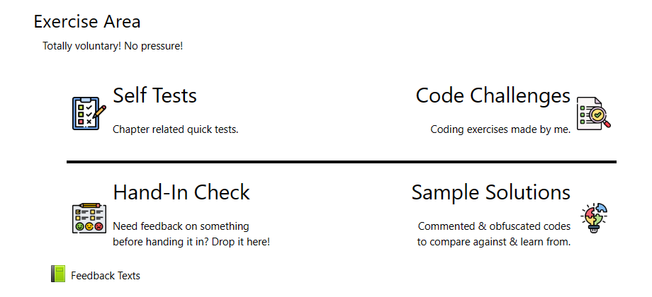 New improved Moodle sections