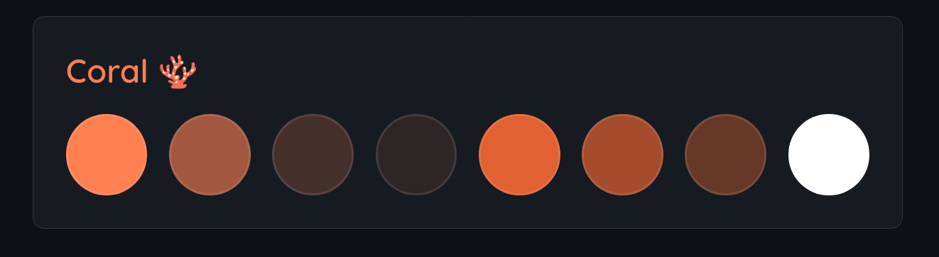 coral