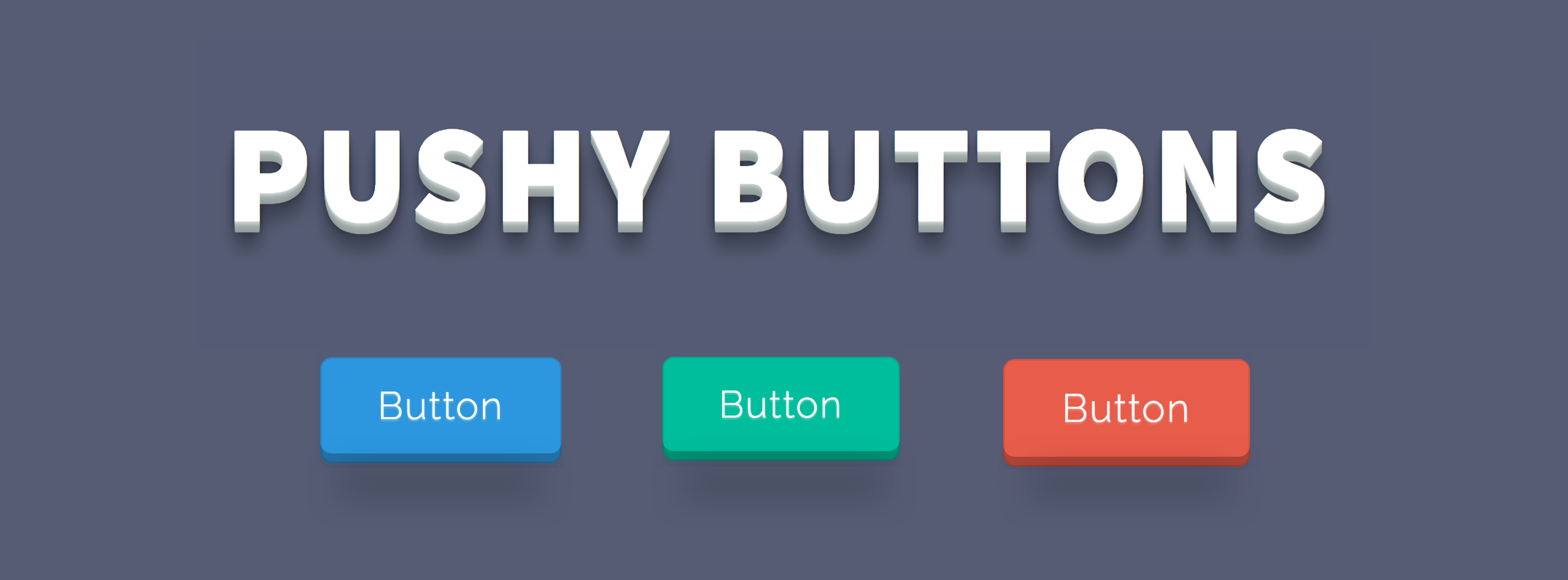 Pushy Buttons