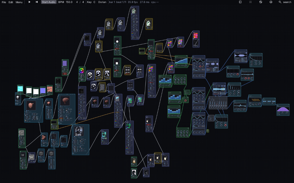 Infinite Modular Node Graph
