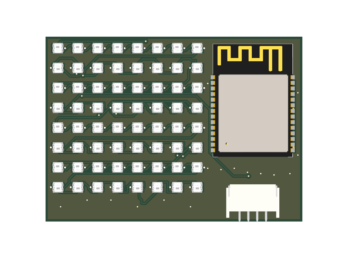 Esp32-led matrix, from the project README