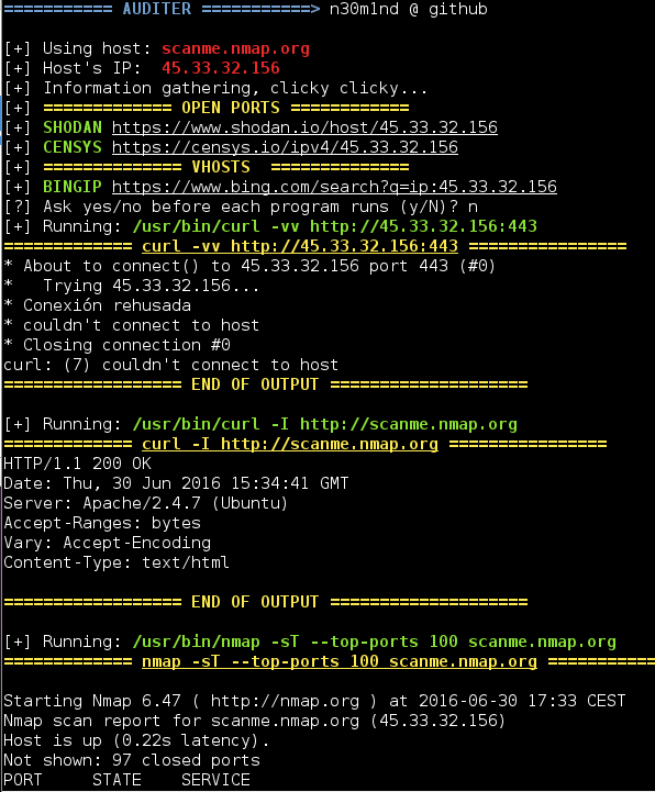 ./auditer.sh scanme.nmap.org