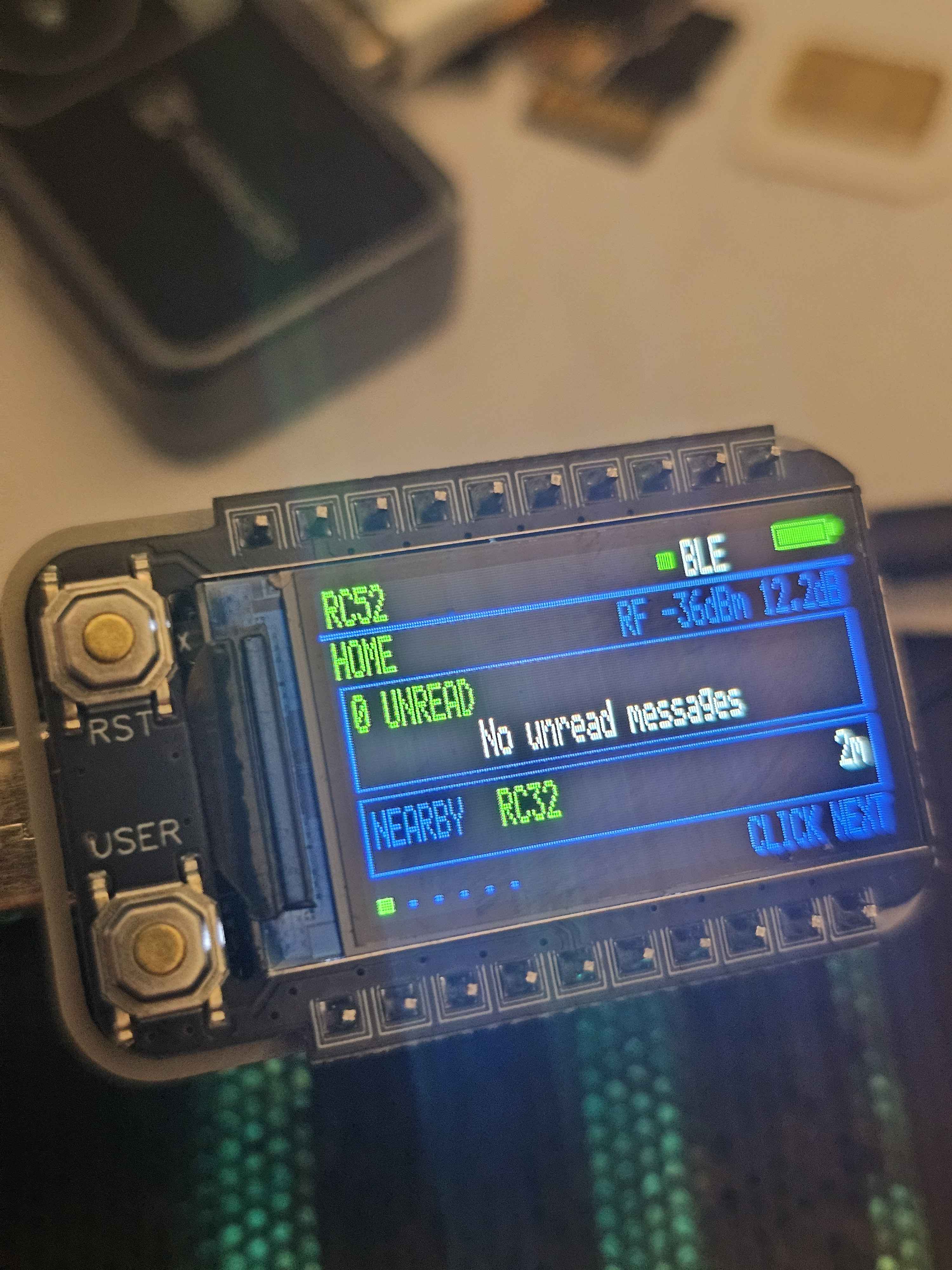 NeonPocketMC Home dashboard