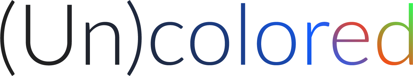 (Un)colored logo