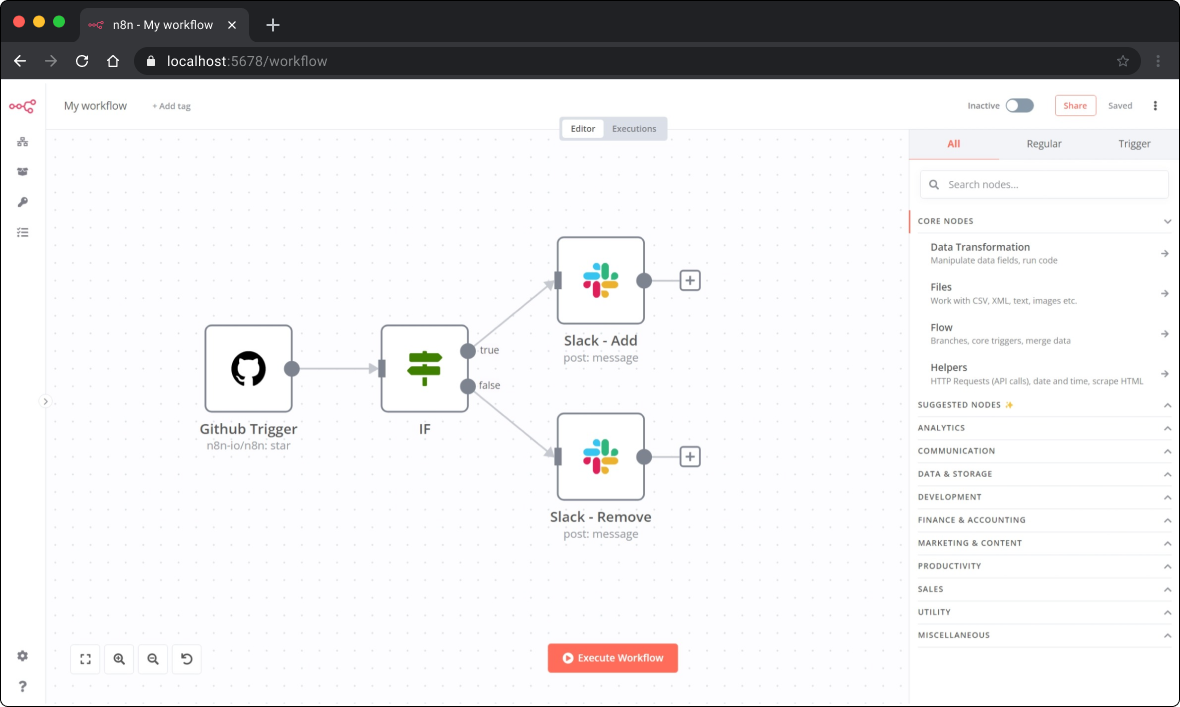 n8n Workflow Example