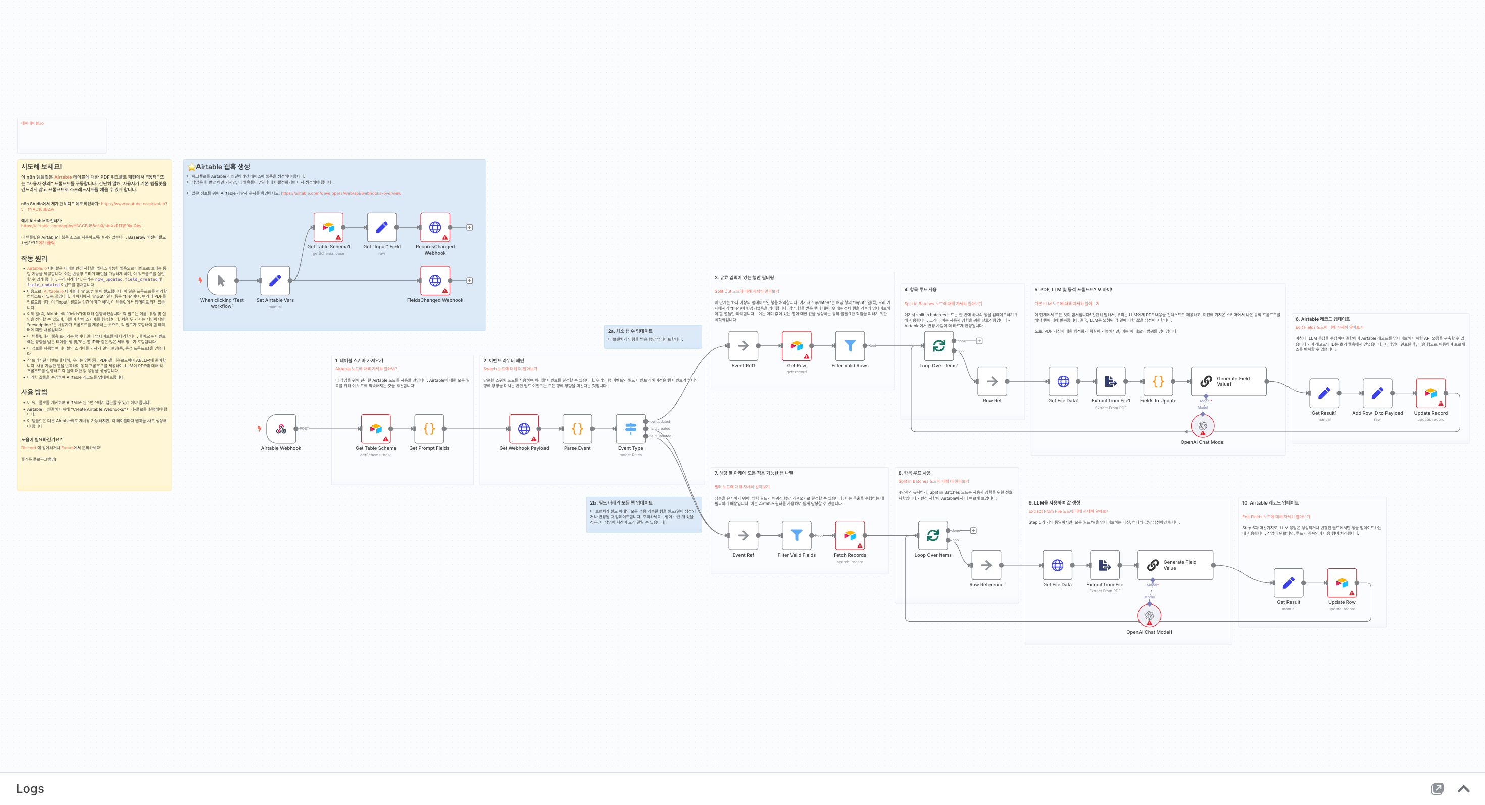 AI Data Extraction with Dynamic Prompts and Airtable