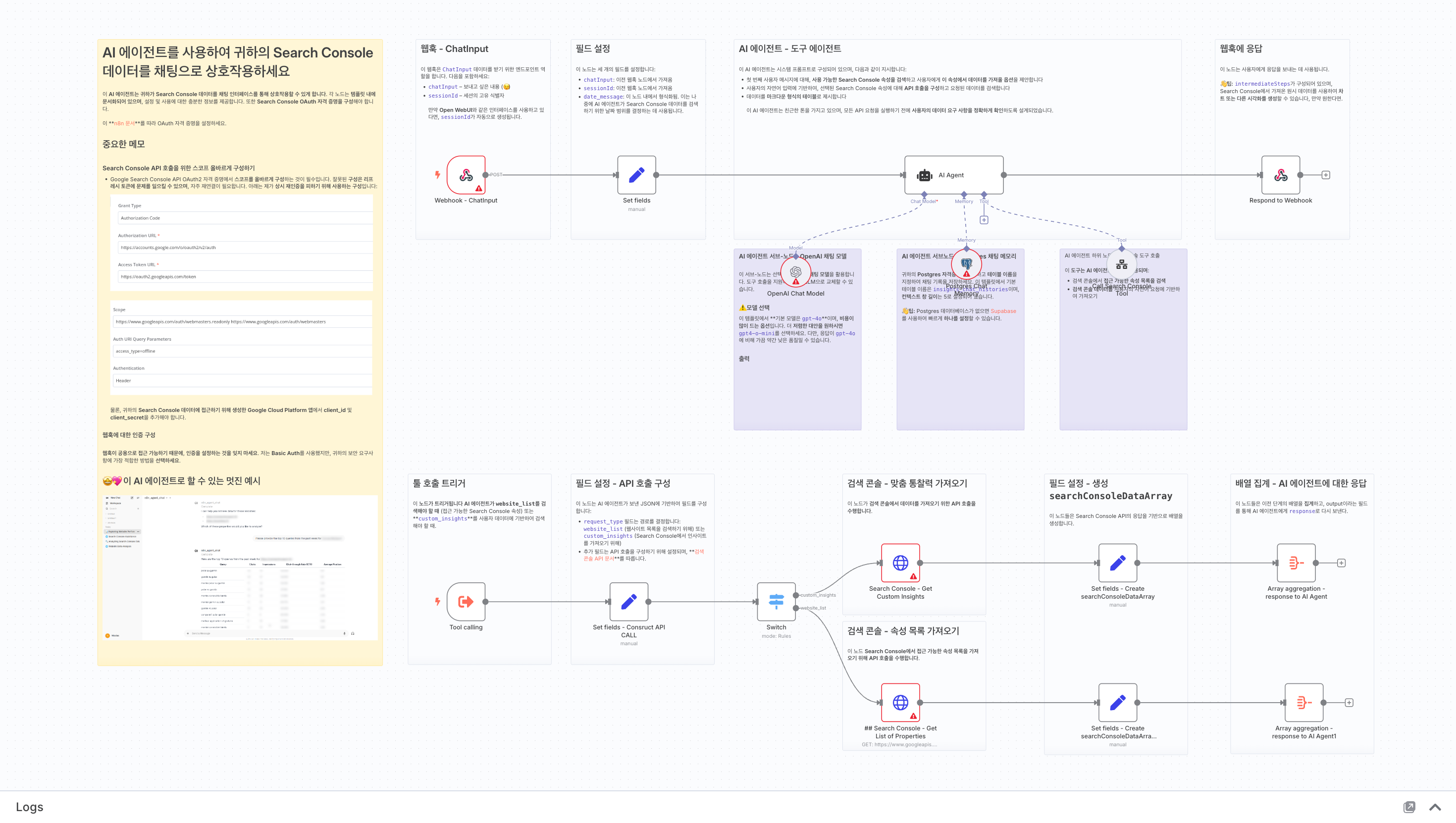 AI Agent to chat with you Search Console Data, using OpenAI and Postgres