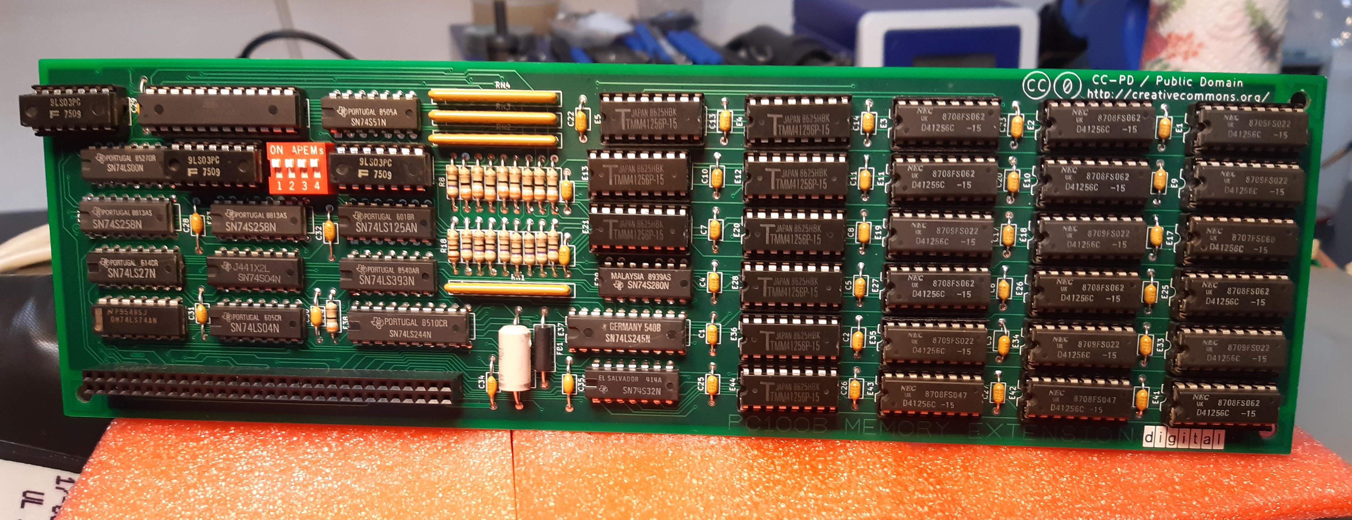 Rainbow100-memory, from the project README