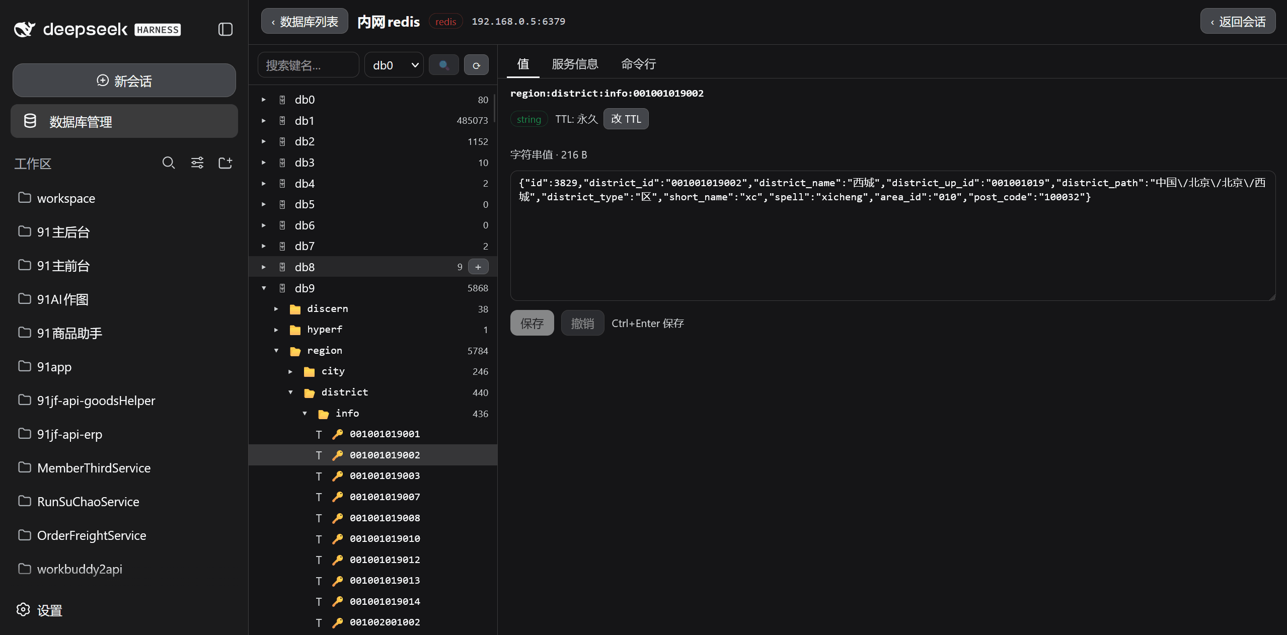 Redis 面板