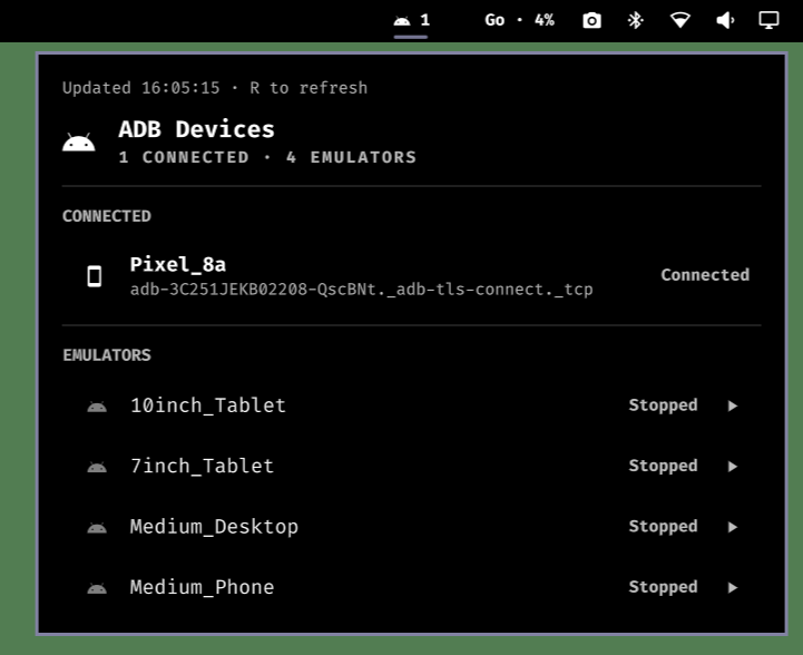Physical device only