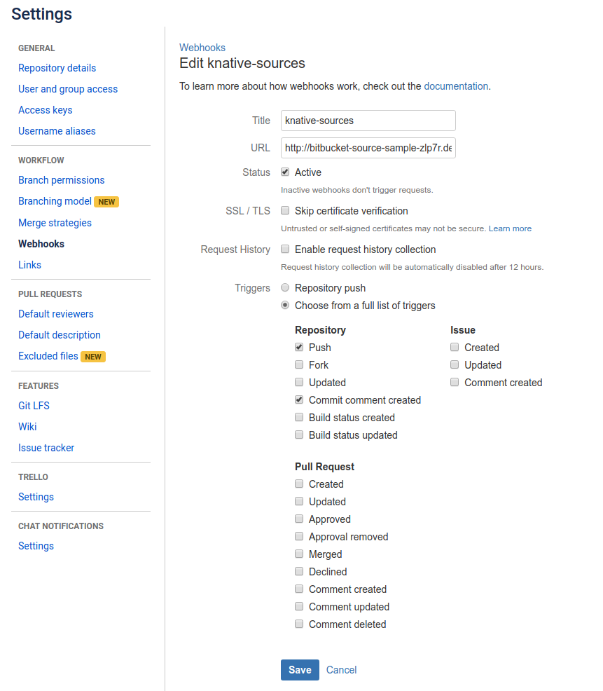 BitBucket Webhook