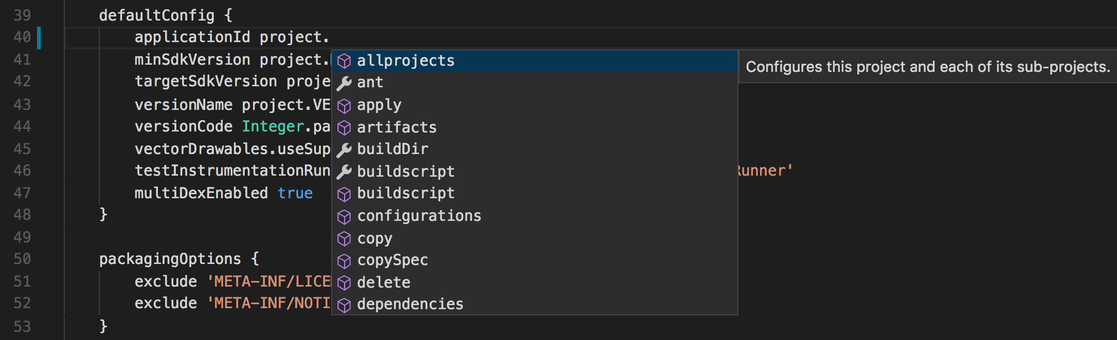 Vscode Gradle Language