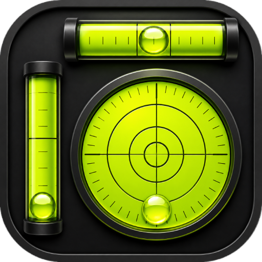 Smart Spirit Bubble Level Icon