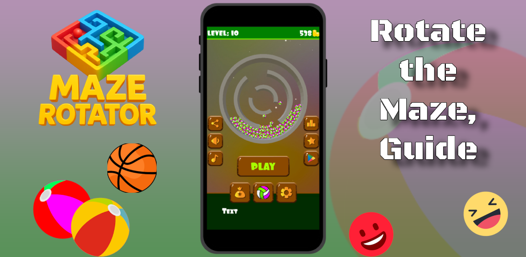 Ball Maze Rotate Feature Graphic