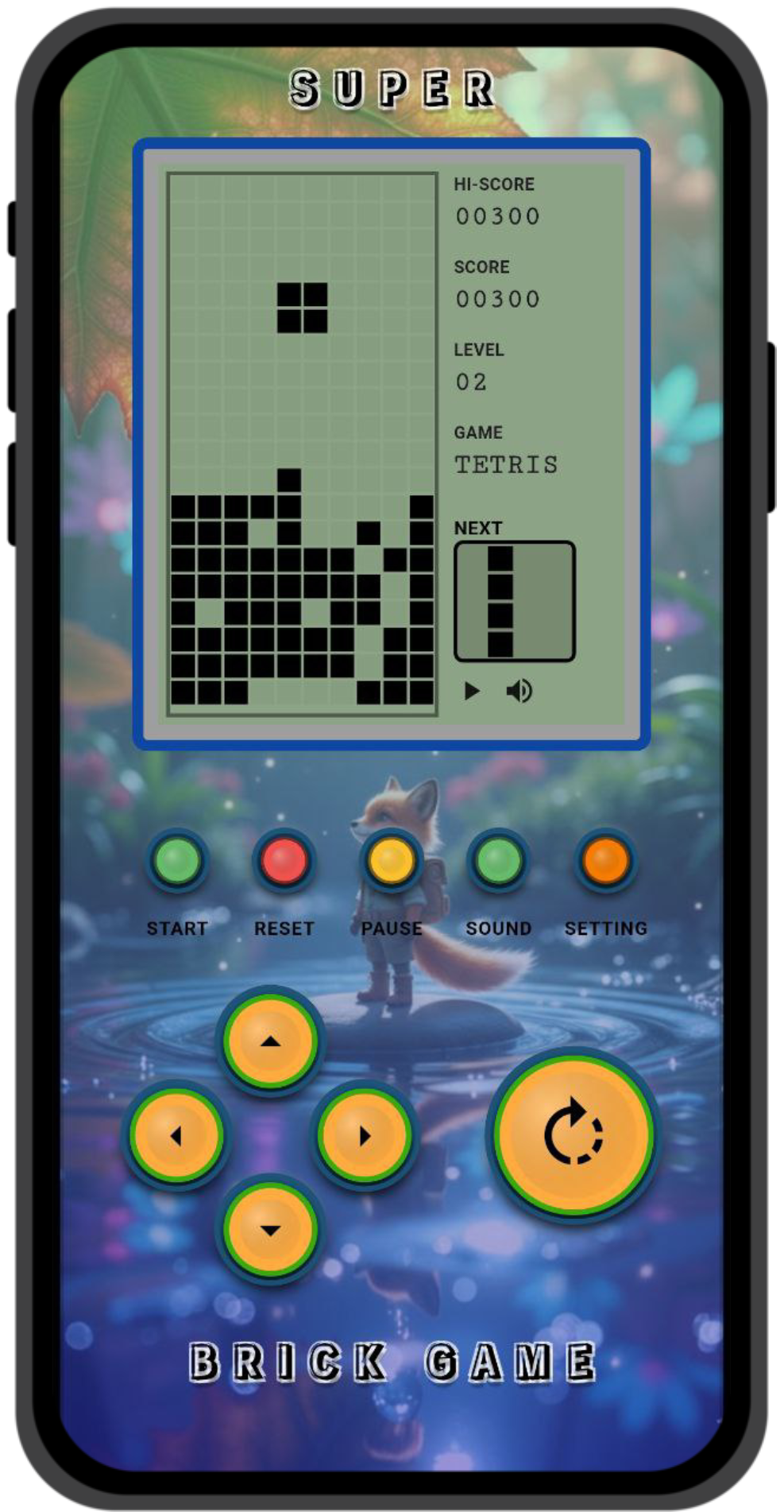 Brick Game Screenshot 1