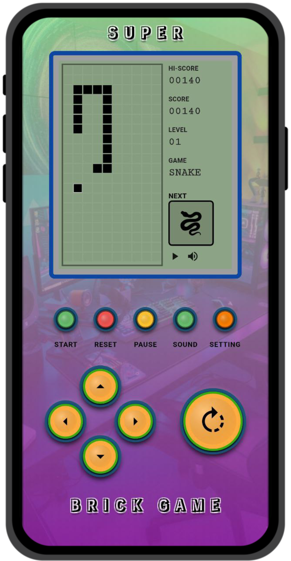 Brick Game Screenshot 3