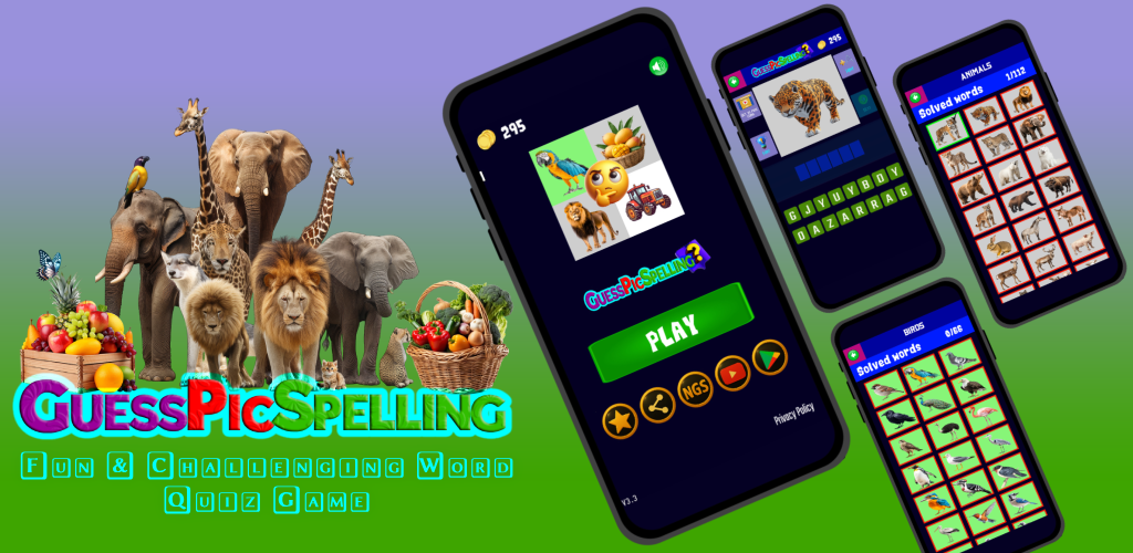 Guess SpelloPic Feature Graphic