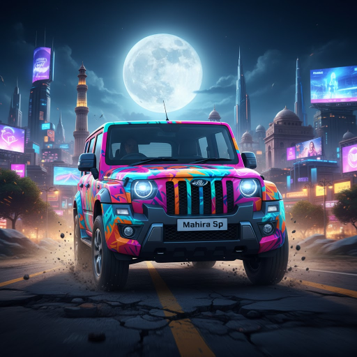 Indian Car Crazy Driving Cover