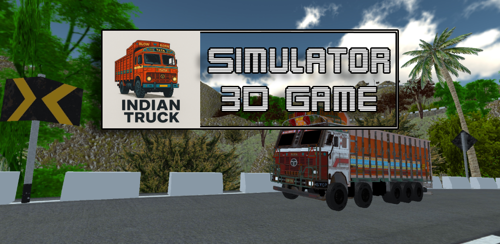 Indian Truck Simulator 3D Feature Graphic