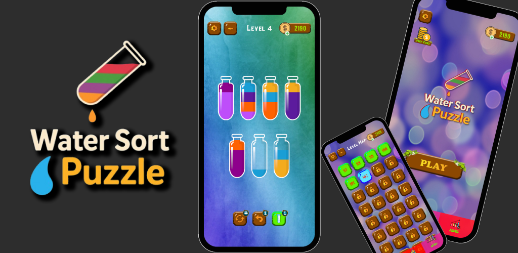 Water Sort Color Feature Graphic