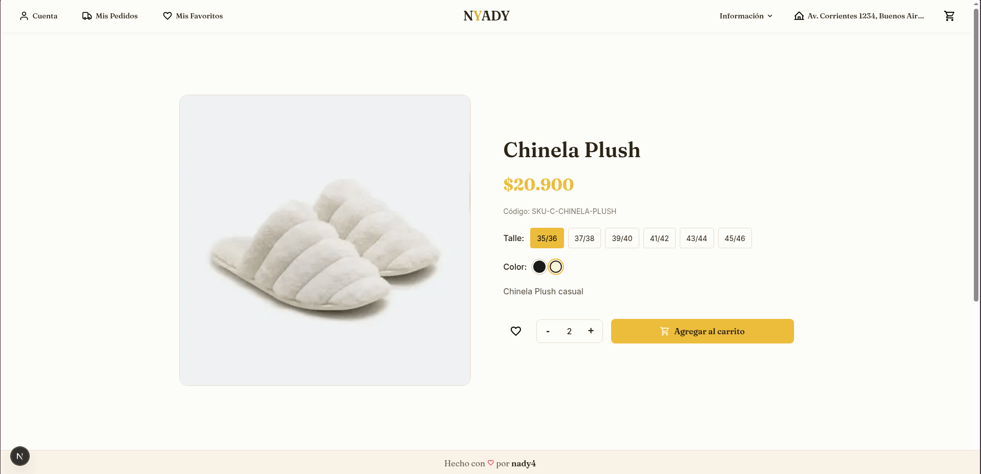 NYADY product detail