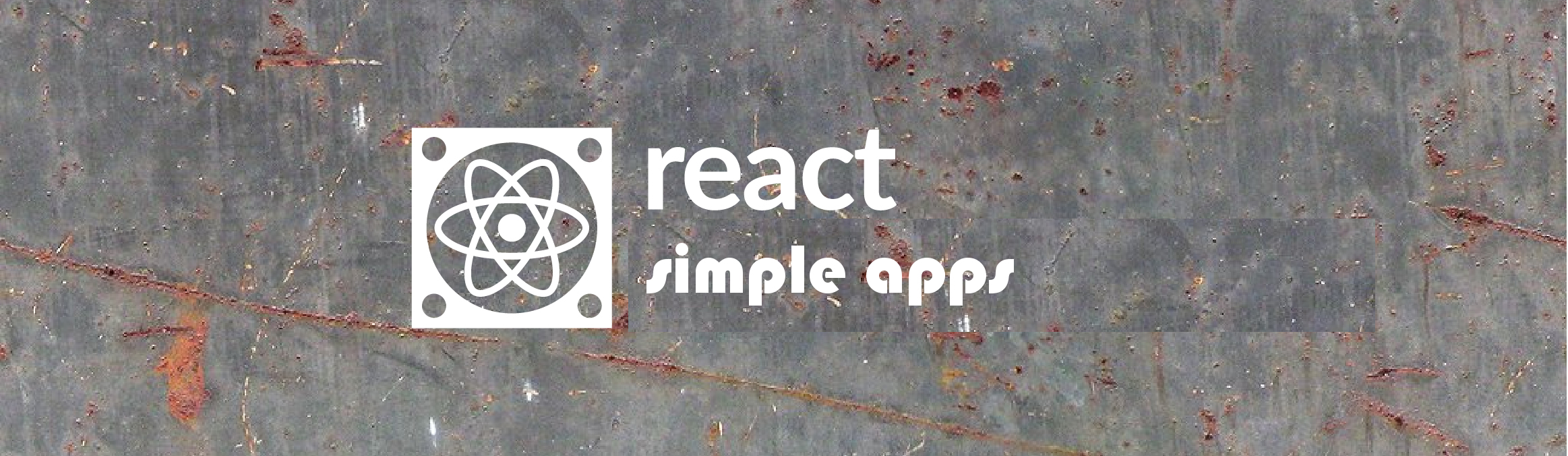 react simple apps