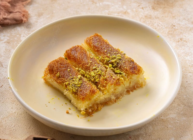 كنافة مبرومة