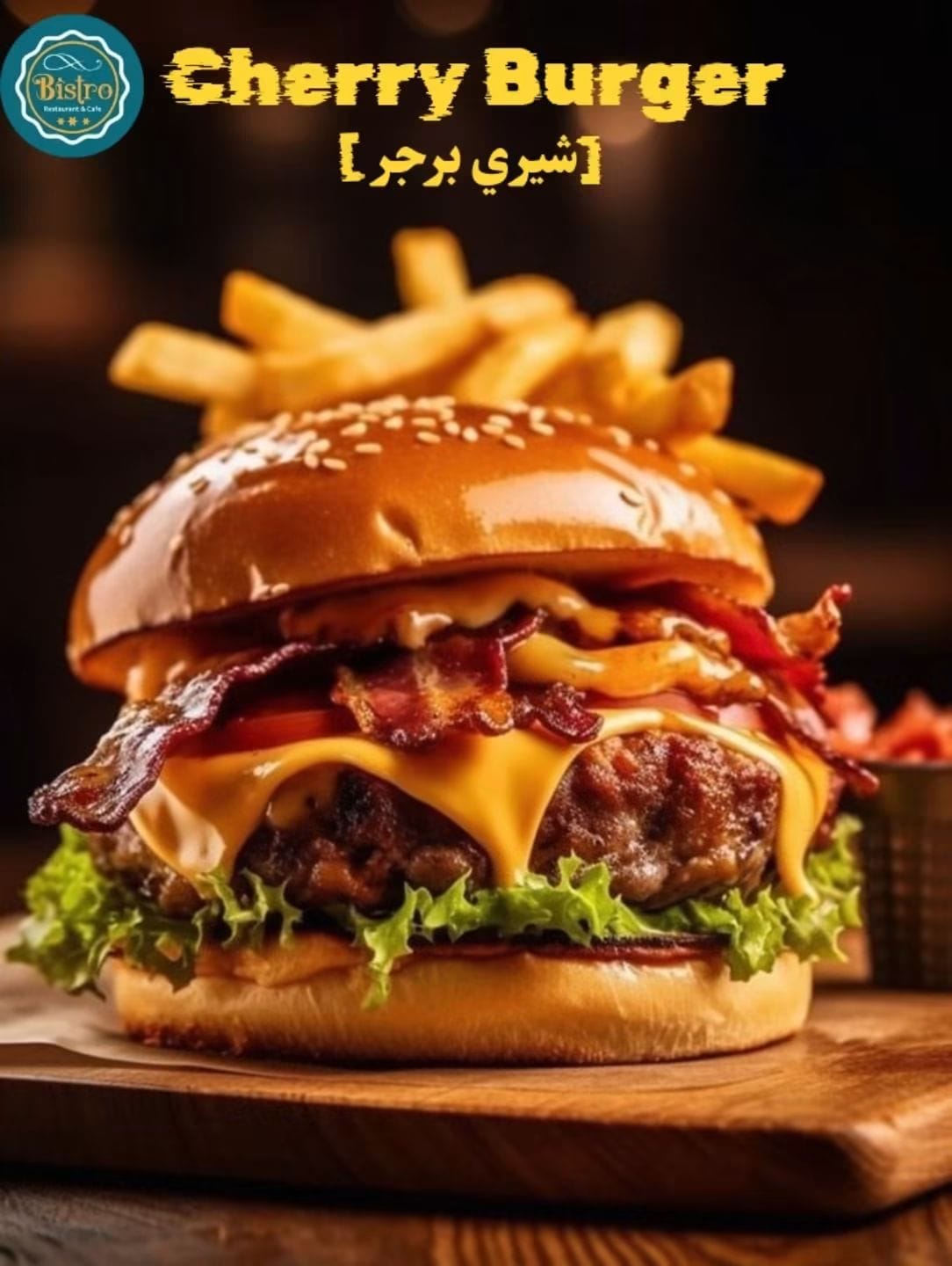 شيري برجر -150 غرام