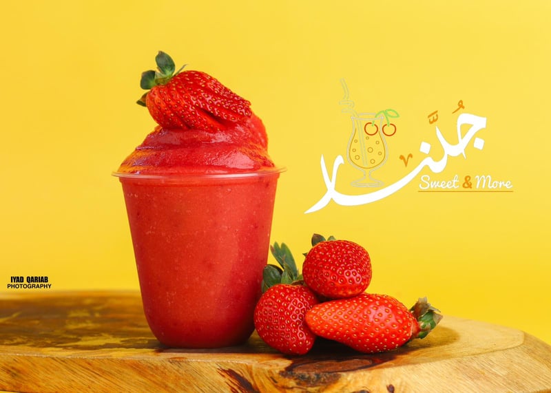 عصير فراولة