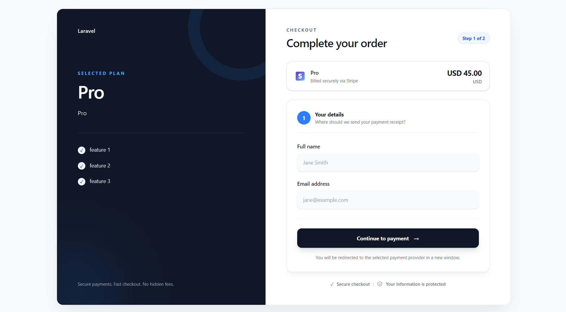Checkout