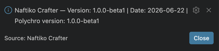 Extension infos
