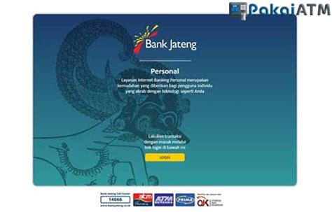 Cara Login IBanking Bank Jateng