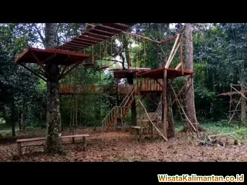 Wisata Rumah Pohon, Banjarbaru, Kalimantan Selatan