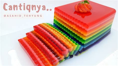 Resep Jelly Pelangi yang Cantik dan Lezat