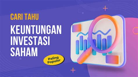 Keuntungan dan Kerugian Investasi Saham