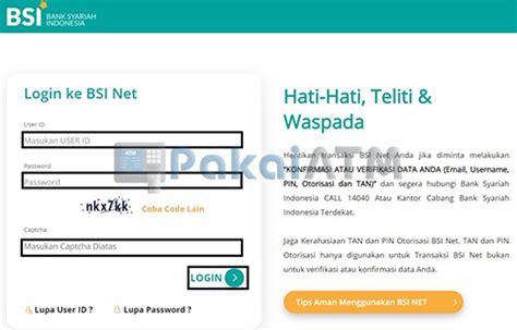 Login BSI