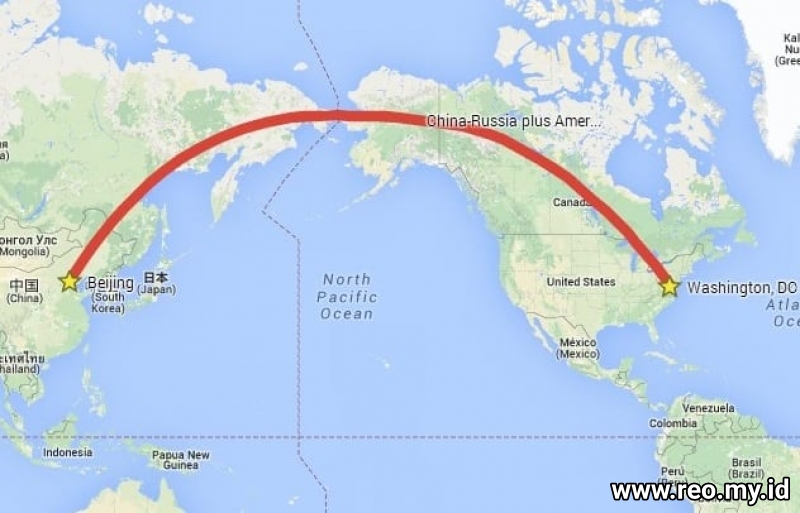 Jalur China-Rusia-Kanada-Amerika